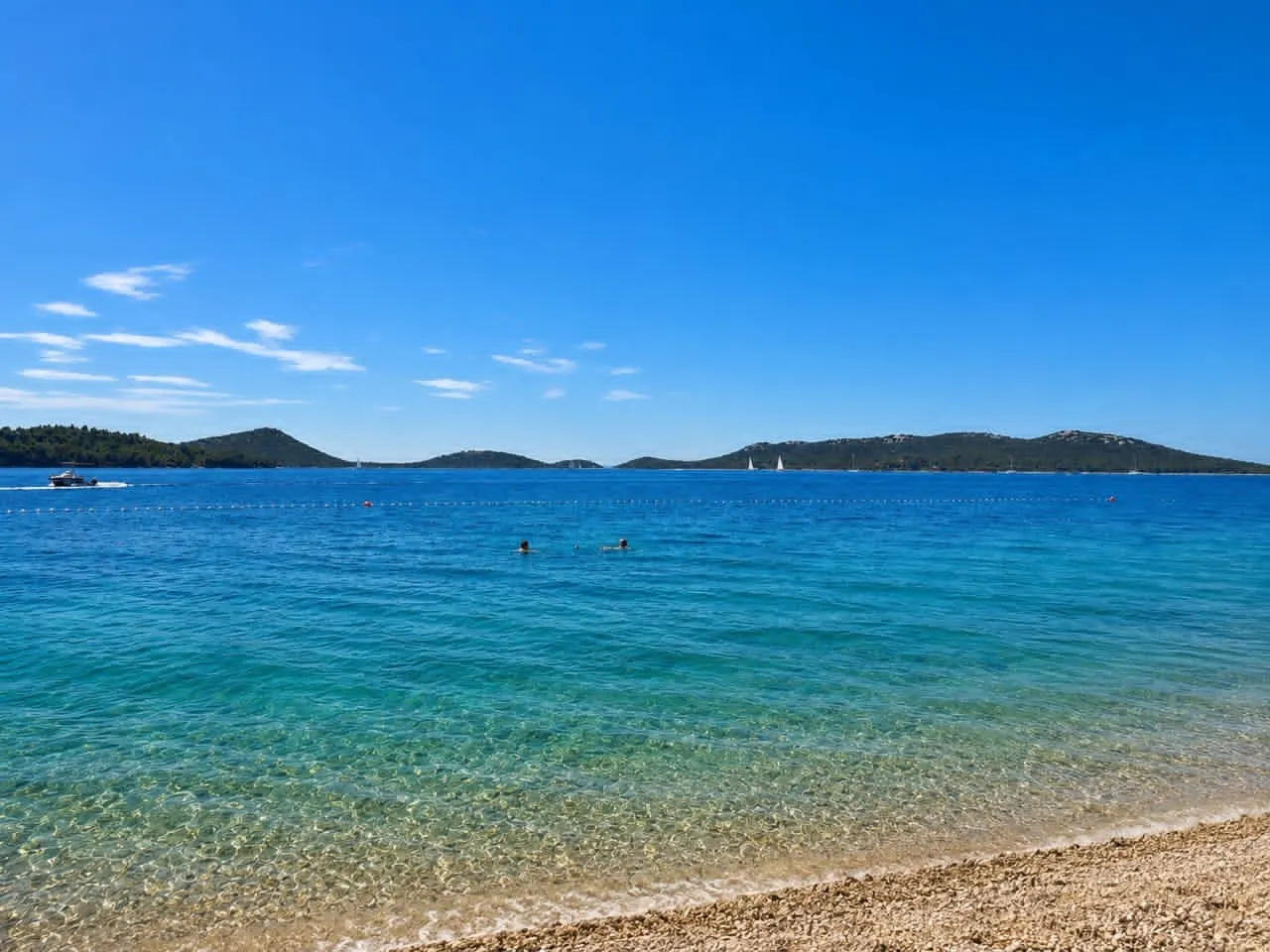 Clear Adriatic beach near The Kornati Collection